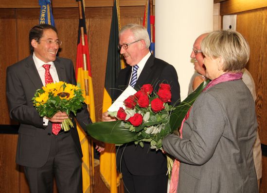 Rainer Domberg ist als Bürgermeister wiedergewählt