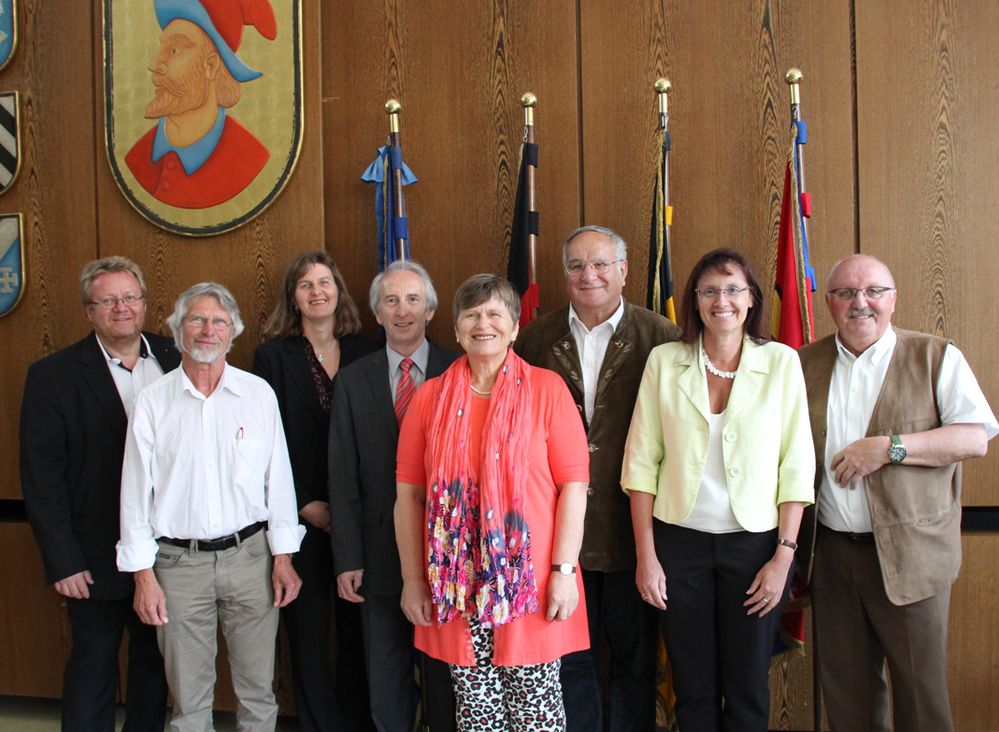 SPD-Fraktion bei der letzten Sitzung der Amtszeit 2009 bis 2014