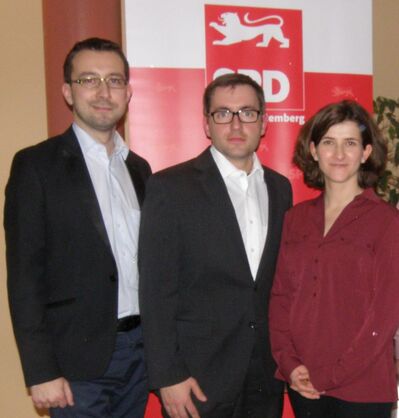 Die neue Führungsspitze des SPD-OV Heidenheim