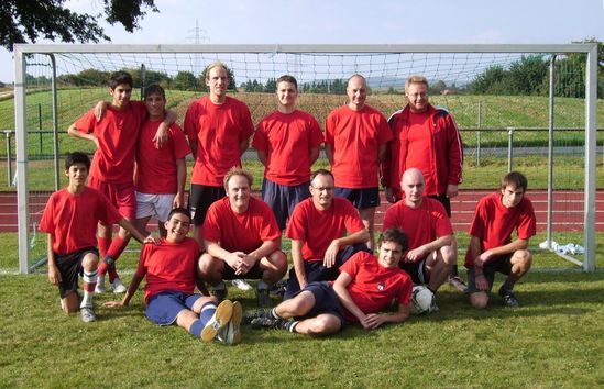 Die Fußball-Mannschaft SPD-Heidenheim von 2008