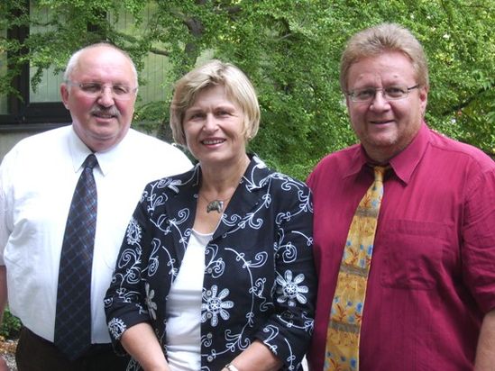 Rudi Neidlein, Renate Klement-Schmidberger und Hans-Peter Neff