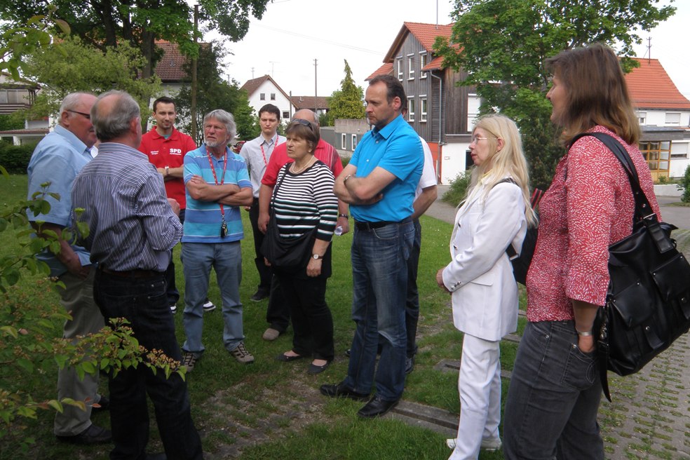 Ortsbegehung in Oggenhausen