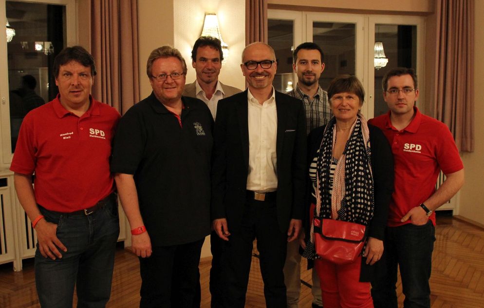 Europaabgeordneter Peter Simon zu Gast in Heidenheim