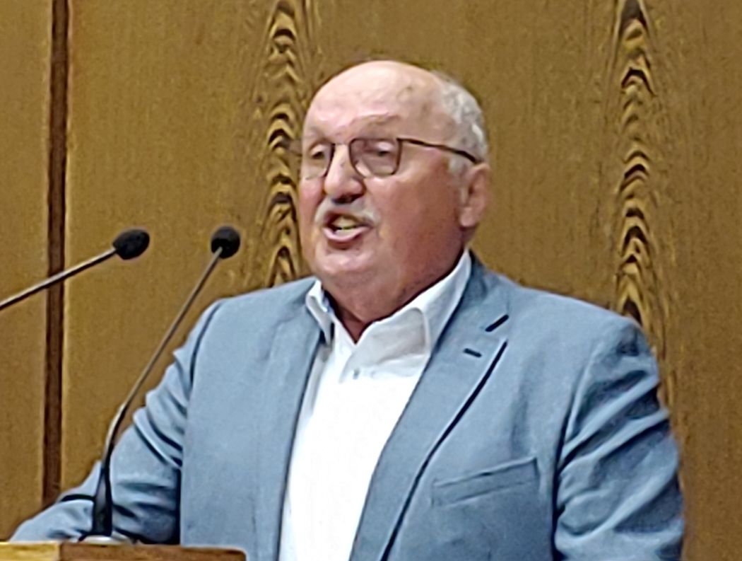 Rudi Neidlein bei der Rede zum Haushalt 2019