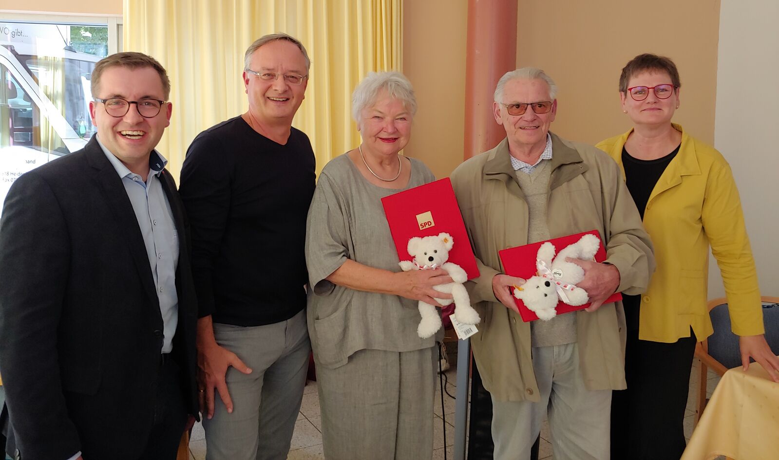 Jubilarehrung 2019 beim SPD-OV Heidenheim