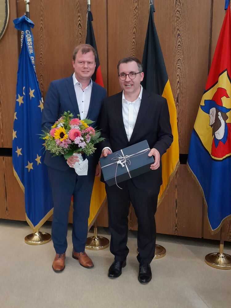 Stadtrat Dr. Florian Hofmann verabschiedet