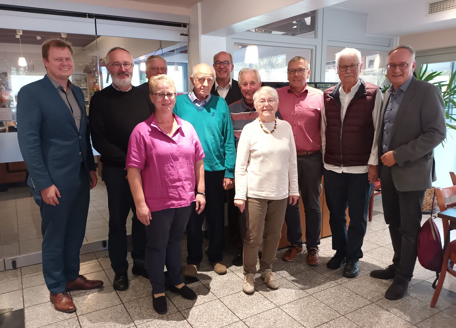 Glückwunsch an die Jubilare der SPD Heidenheim